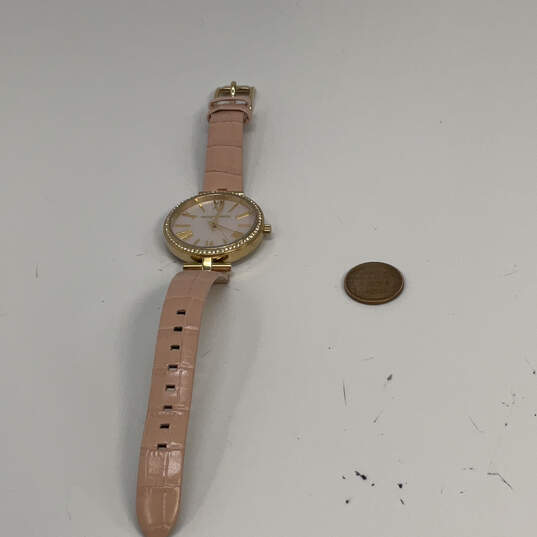 Designer Michael Kors Maci MK-2790 Gold-Tone Dial Analog Wristwatch w/ Box image number 3