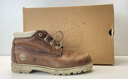 Timberland Brown Leather Chukka Boots Women's Size 9.5