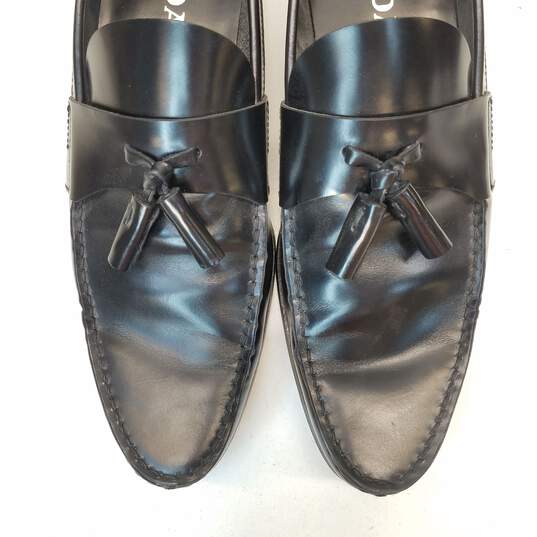 Authentic Prada Black Tassel Loafers M 6.5 image number 7