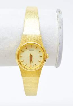 Vintage Ladies Seiko Gold Tone Quartz Wrist Watches 70.4g alternative image