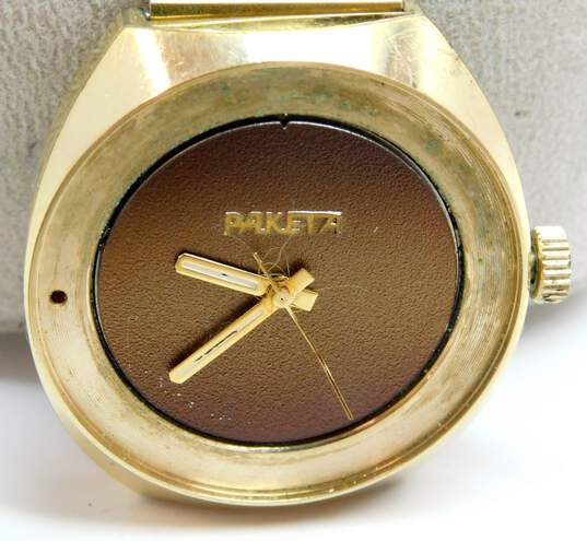 Vintage Raketa Soviet Wrist Watch - Missing Crystal 73.6g image number 3