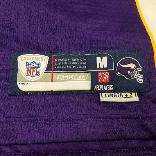 Mens Purple Minnesota Vikings Darren Sharper #42 Football NFL Jersey Size M image number 4