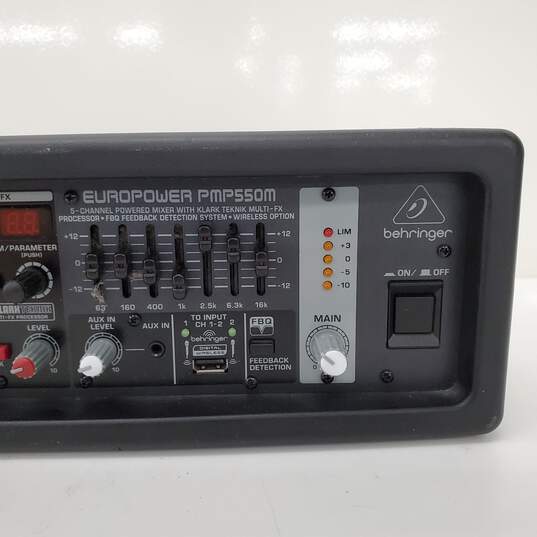 Behringer Europower PMP550M Powered Mixer - Untested image number 9