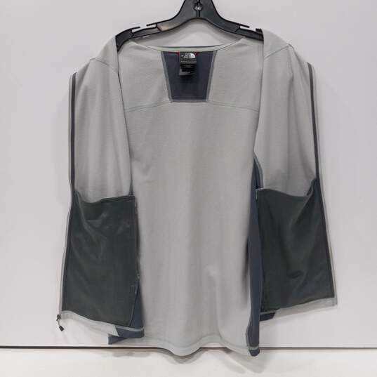 The North Face Concavo Men's Light Gray Full Zip Vest Vest Size L image number 3