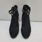 Tory Burch Suede Ankle Heel Boots Black 6 image number 3