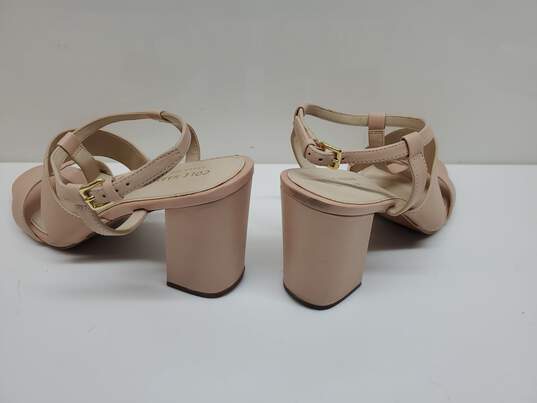 Wm Cole Haan Pink Cherie Grand Block Heel Sandal Sz 9.5B image number 2