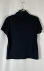 Saint Laurent Black Short Sleeve Polo - Size Small image number 2