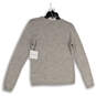 NWT Womens Gray Knitted Crew Neck Long Sleeve Pullover Sweater Size Small image number 2