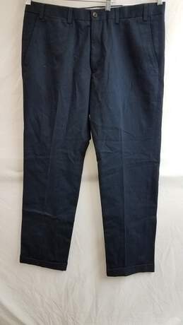 Eddie Bauer Classic Straight Navy Khaki Pants - Men's  Size 38
