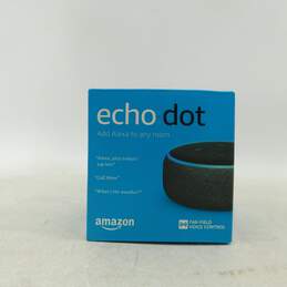 Sealed Amazon Echo Dot (3rd Generation) Smart Speaker with Alexa - Charcoal