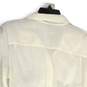 Allsaints Womens White Long Sleeve Collared Button-Up Shirt Size Medium image number 4