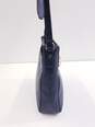 Michael Kors Hamilton Traveler Padlock Black Pebbled Leather Crossbody Bag image number 4