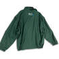 NWT Mens Green 40th Anniversary Bucks Long Sleeve Windbreaker Jacket Sz 2XL image number 2