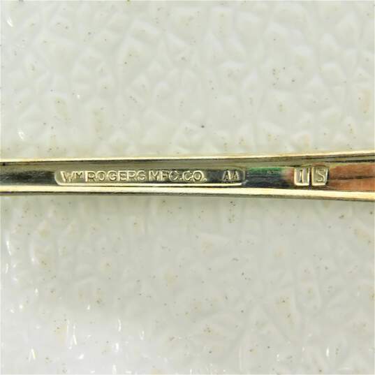 Vintage WM Rogers MFG Co. Jubilee Silver-Plated Teaspoon Lot image number 3