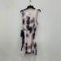 NWT Womens Purple Sleeveless Pullover Modern A-Line Dress Size XL image number 2
