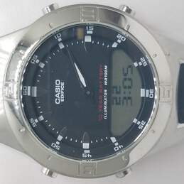 Casio Edifice EFA110 Black & Silver Tone Watch