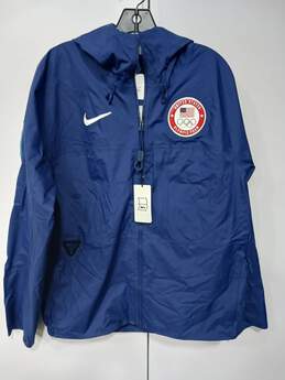 Nike Olympic Men's Blue Jacket Size S NWT