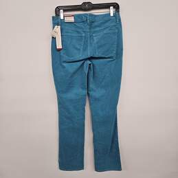Blue Straight Leg Corduroy Jeans alternative image