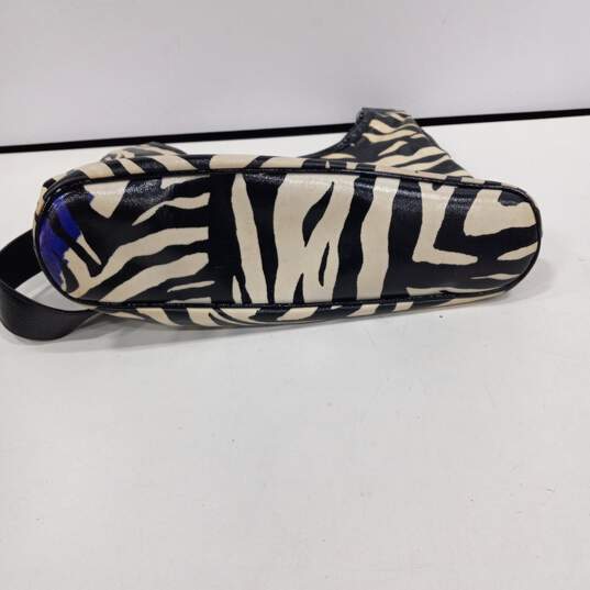 Brighton Zebra Stripe Pattern Shoulder Bag/Purse image number 4