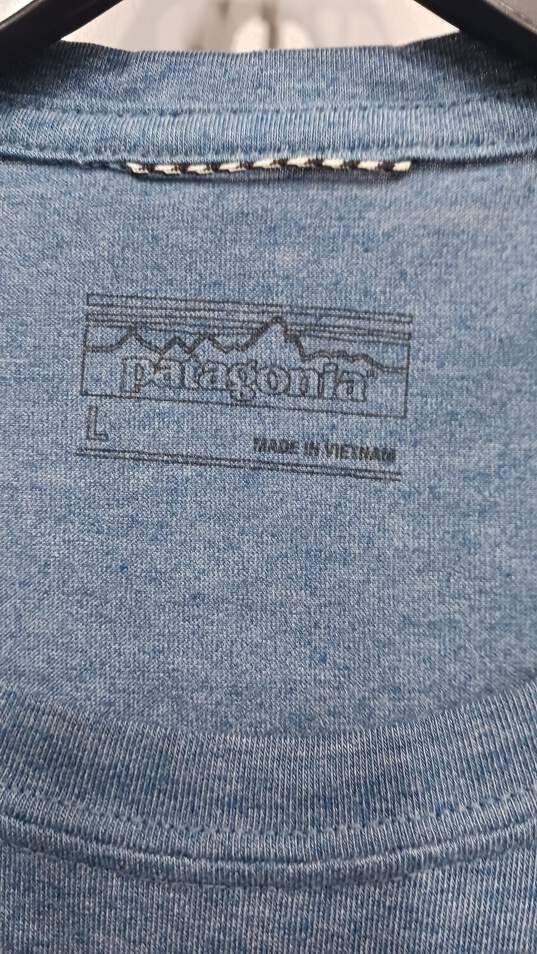 Men’s Patagonia Crew Neck Short Sleeve T-Shirt Sz L image number 3