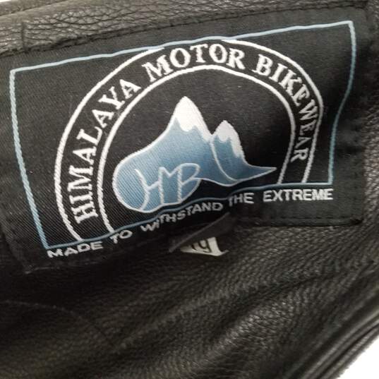 Himalaya Motor Bike Wear Black Riding Biker Chaps image number 4