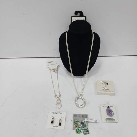 New With Tags Costume Jewelry Collection Assorted 6pc Lot image number 1