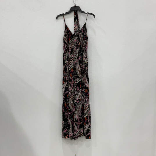 NWT Womens Multicolor Paisley Print Sleeveless Pullover Maxi Dress Size MP image number 1