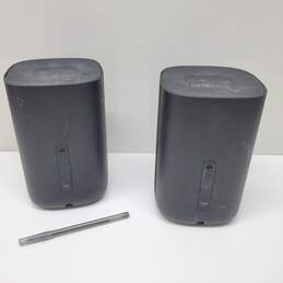 Pair Of Roku Untested P/R* Wireless TV Speakers Approx. 5x7.5 In. alternative image