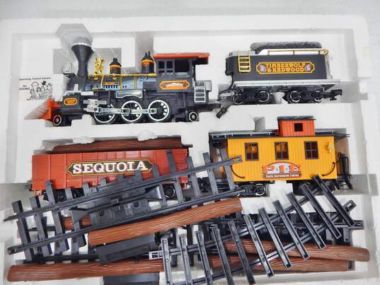 Vintage Timber Wolf & Redwood Great Railroad Empire Train Set IOB image number 1
