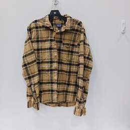 Patagonia Men's Flannel Shirt Size Medium