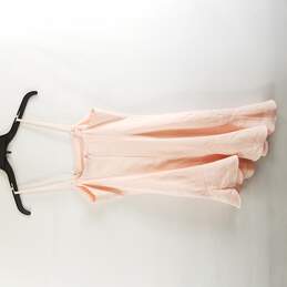 BCBGeneration Women Pink Blush Sleeveless Spaghetti Strap Midi Dress XS 0 NWT alternative image