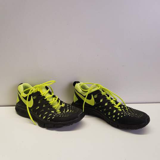 Embajador promoción paralelo Buy the Nike Free Trainer 5.0 Black Neon Yellow Running Shoes US 10.5 |  GoodwillFinds