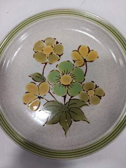 Vintage Kilncraft Green Floral Plates alternative image