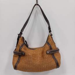 Fossil Woven Straw Shoulder Bag alternative image