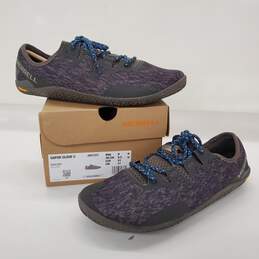 Merrell Men's Vapor Glove 5 Purple/Gray Sneaker Size 9