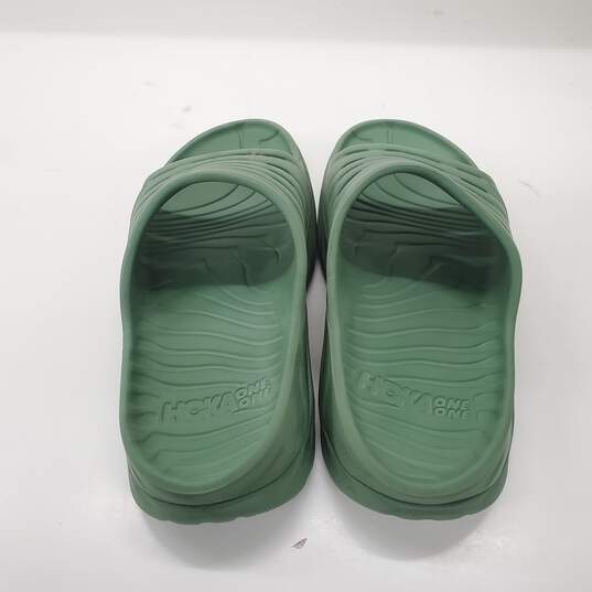 Hoka Women's Ora Recovery Slide - Green - Size 8 image number 3