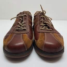 ECCO Men's Yak Leather Brown Suede Leather Casual Lace-Up Shoes Size 12.5 alternative image