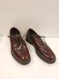 Soft Stags Brown Faux Leather Dress Shoes Size 13M image number 3