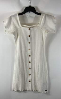 Roxy White Casual Dress - Size X Small