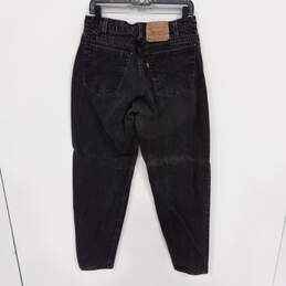 Levi's Men's 560 Black Tapered Leg Denim Jeans Size 32x34 alternative image