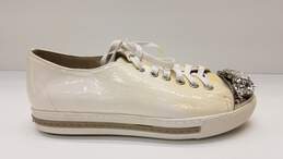 Miu Miu White Cap Toe Shoes No Size