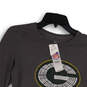 NWT Womens Gray Graphic Green Bay Packers Long Sleeve T-Shirt Size Small image number 3