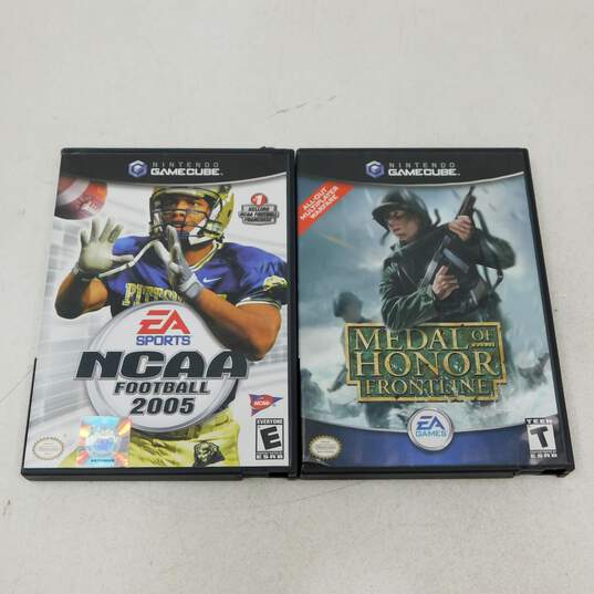 Nintendo GameCube GCN w/ 2 Games Medal of Honor Frontline image number 12