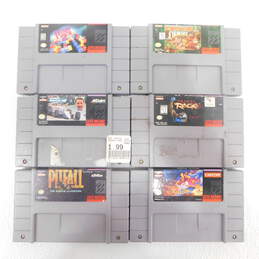 Super Nintendo SNES w/ 6 games Tetris 2 alternative image