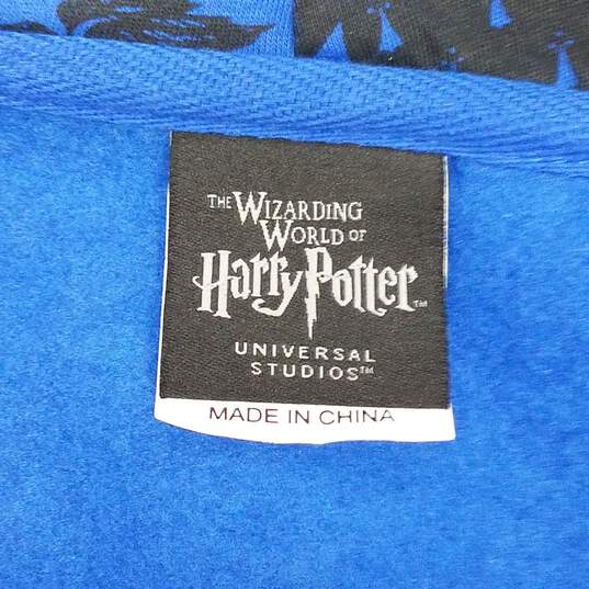 Harry Potter Ravenclaw Blue Hoodie Size L image number 3