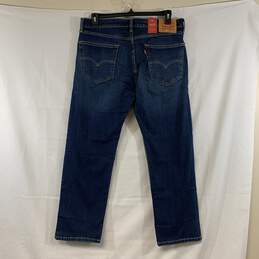 Men's Medium Wash Levi's 505 Regular Fit Jeans, Sz. 36x30 alternative image