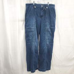 White House Black Market Women's Curvy Extra High-Rise Blue Jeans Size 14 NWT