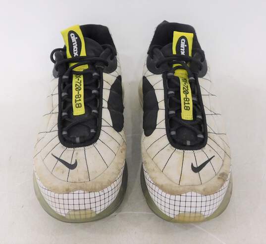 Nike Air MX 720 818 White Black Maize Men's Shoe Size 8.5 image number 1