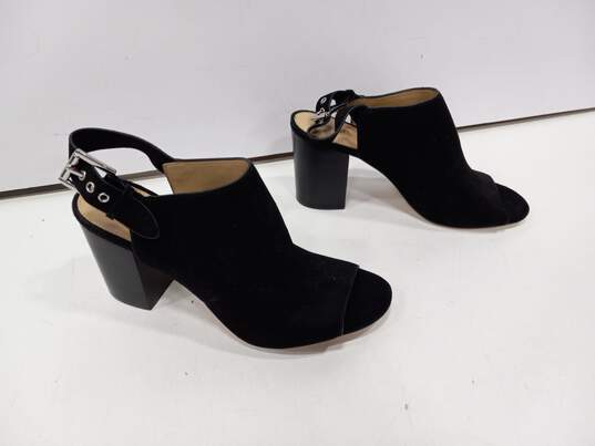 Women's Michael Kors Suede Mule Heel Sandals Sz 10M image number 2