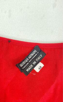 Giorgio Armani Women Red Tank Top - Size S alternative image